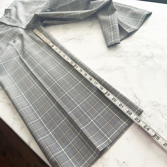 COPY - Givenchy Plaid Culotte Wide Leg Trousers Wool Blend Pants Women's EU Siz… - Picture 15 of 16